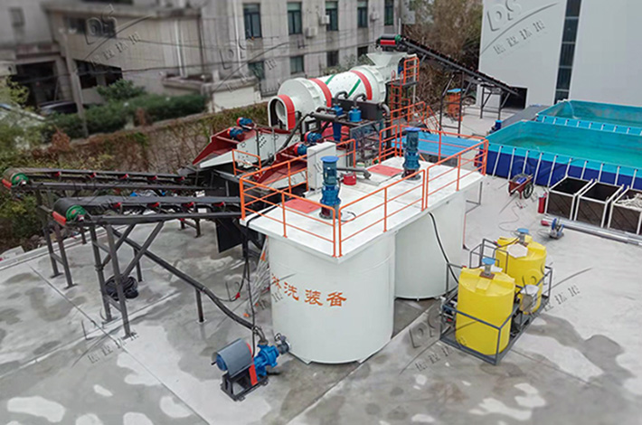 上海某重金屬污染場(chǎng)地淋洗修復(fù)項(xiàng)目