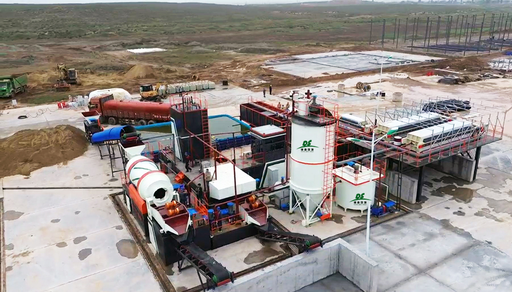 鋼企復(fù)合型土壤重金屬污染難治理，試試德森土壤淋洗修復(fù)裝備