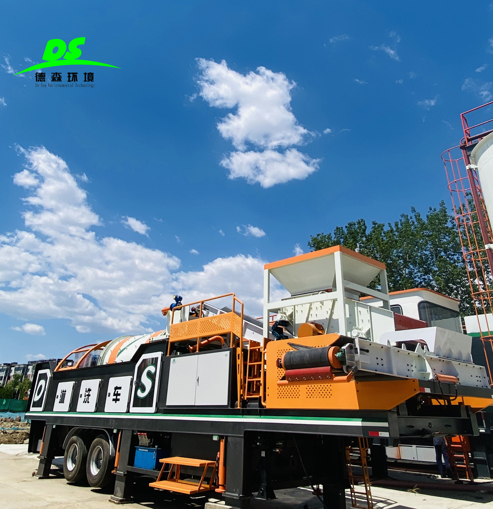 德森淋洗車：土壤修復(fù)領(lǐng)域的“移動(dòng)凈化站”