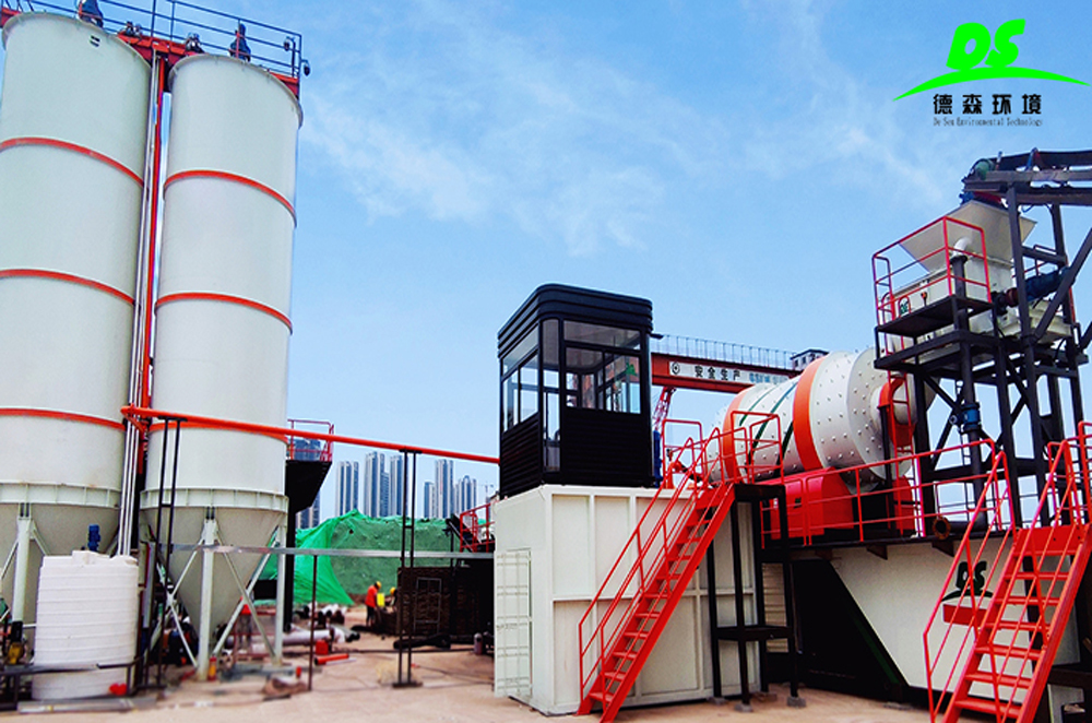 模塊化淋洗破局：德森環(huán)境重構(gòu)污染土壤修復(fù)高效路徑