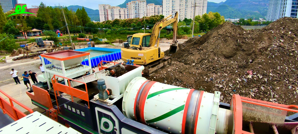 移動(dòng)修復(fù)力量，重塑礦山生態(tài)——德森環(huán)境移動(dòng)式土壤淋洗設(shè)備的礦山治理解決方案