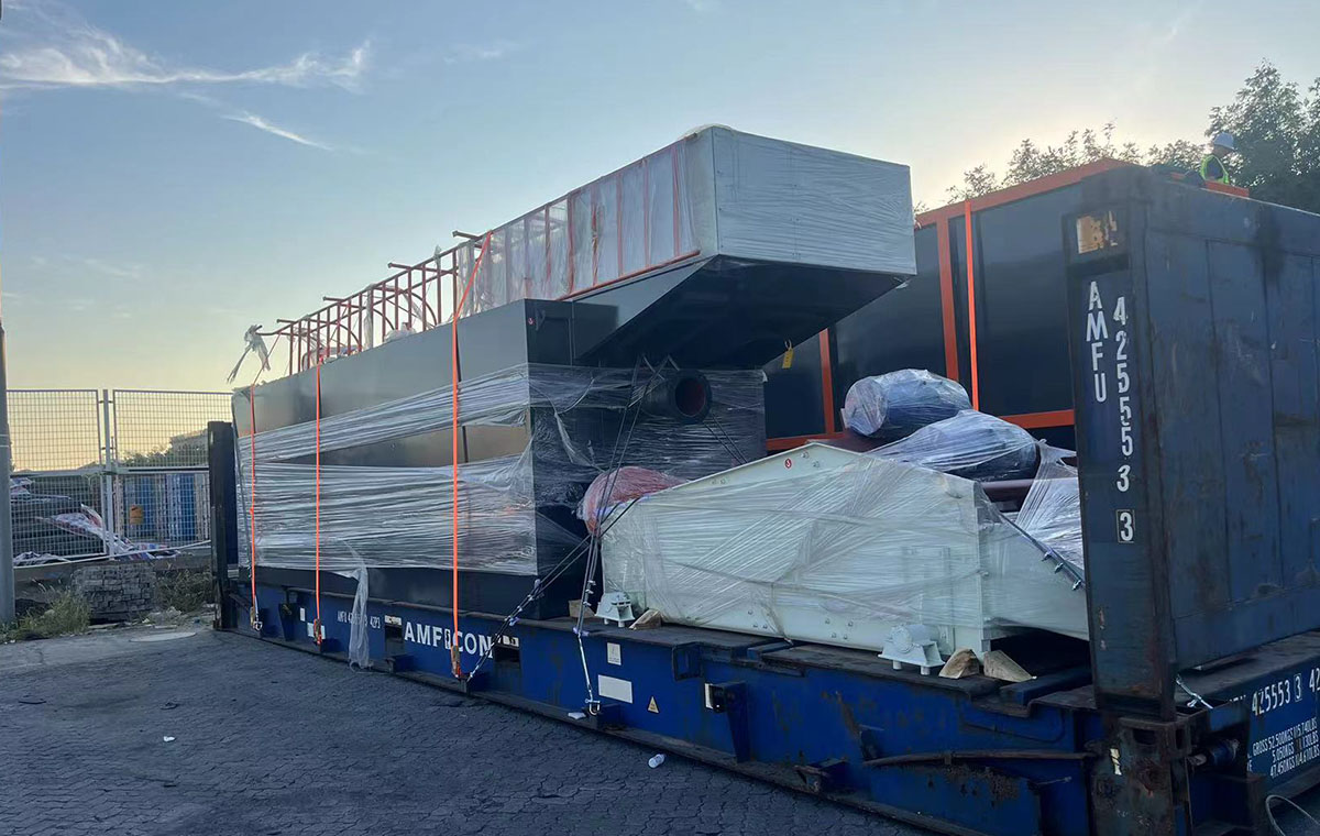 淋洗裝備海外項(xiàng)目港口交付