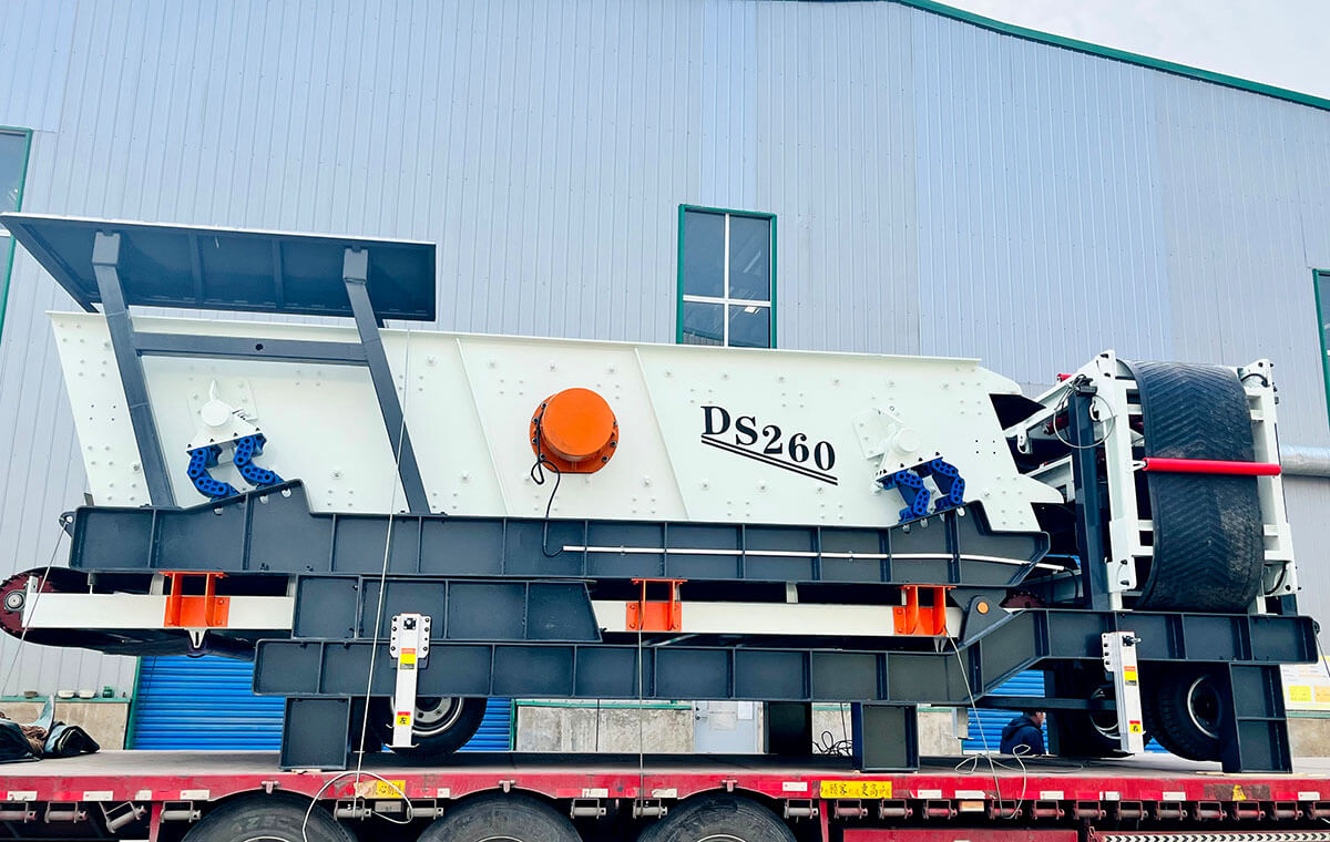 垃圾填埋場移動(dòng)篩分項(xiàng)目發(fā)車儀式