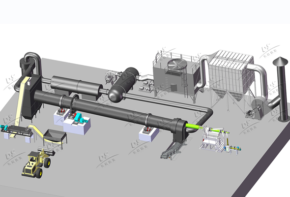 土壤熱脫附修復(fù)工藝流程